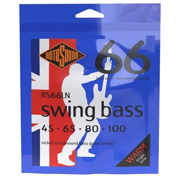 Rotosound RS66LN Swing Bass 66 Snarenset Basgitaar Nickel, Ophalen of Verzenden, Nieuw