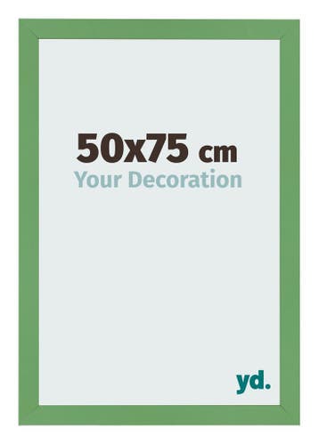 Fotolijst 50x75 cm - Groen - MDF - Bologna, Verzenden, Nieuw