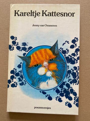 Kareltje Kattesnor - Poezenversjes en Kattentekeningen, Verzenden, Gebruikt, Hond of Kat