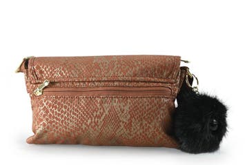 Kipling Schoudertas Bruin, Verzenden, Zo goed als nieuw, Bruin