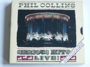 Phil Collins - Serious Hits / Live (incl. boekje), Cd's en Dvd's, Cd's | Pop, Ophalen of Verzenden, Zo goed als nieuw