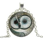 Fako Bijoux - Ketting - Cabochon - Uil, Verzenden, Nieuw