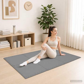 vidaXL Vloermatten 50 st Grijs 18 m² EVA Schuim, Verzenden, Nieuw