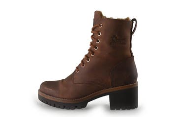 Panama Jack Veterboots in maat 39 Bruin, Kleding | Dames, Schoenen, Bruin, Verzenden, Overige typen, Zo goed als nieuw