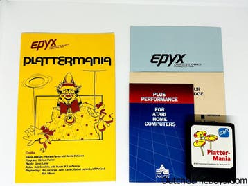 Atari 400/800/1200/ XE - PlatterMania, Spelcomputers en Games, Verzenden, Gebruikt