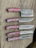 Keukenmes - Kitchen knife set - Staal, Hout - Duitsland