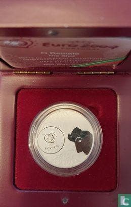 Portugal 8 euro 2004 (PROOF - zilver) European Football..., Postzegels en Munten, Verzenden, Overige landen, Goud, Overige waardes