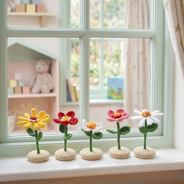 Mini Bloemen Haken - Haakpret Anja Toonen - Haakpatroon, Ophalen of Verzenden, Nieuw