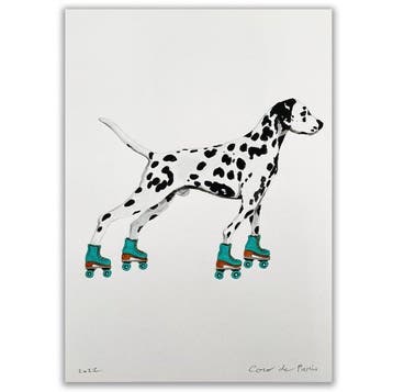 Coco de Paris - Dalmatian on rollerskates, Antiek en Kunst