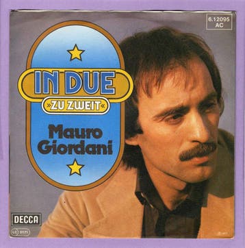 Mauro Giordani – In Due / (Instrumental) (1-7-Vinyl-Single), Ophalen of Verzenden, Nieuw in verpakking