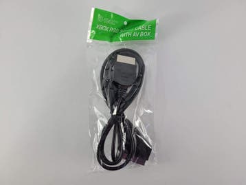 XBox 2-Tech RGB Scart Cable With AV Box Morgen in huis!, Ophalen of Verzenden, Zo goed als nieuw