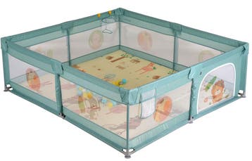 Moni GameZone Mint 200 x 180 cm Speelkleed / Box / Ballenbak, Verzenden, Nieuw