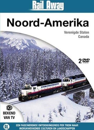 Rail Away - Noord-Amerika (2 dvd) - DVD, Cd's en Dvd's, Verzenden, Nieuw in verpakking