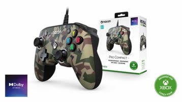 Nacon Xbox Controller PRO Compact Wired - Camo Forest (Ni..., Ophalen of Verzenden, Zo goed als nieuw