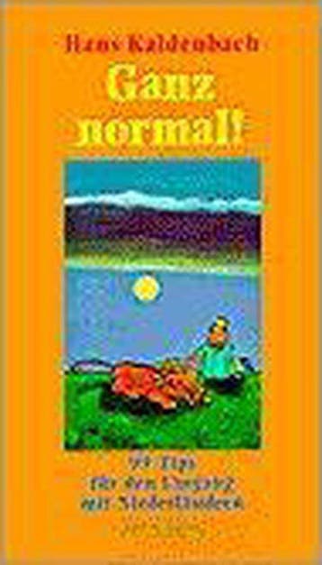 GANZ NORMAL - Hans Kaldenbach 9789053334645, Boeken, Verzenden, Gelezen, Hans Kaldenbach