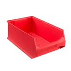 Magazijnbak, 500x300x200 mm, rood kunststof, nieuw, Ophalen of Verzenden