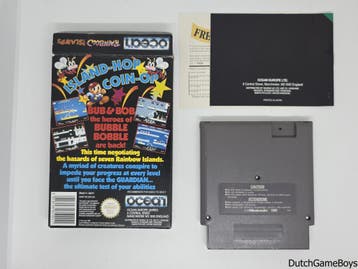 Nintendo Nes - Rainbow Islands - Bubble Bobble 2 - UKV, Spelcomputers en Games, Games | Nintendo NES, Verzenden, Gebruikt
