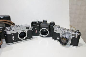 KMZ Krasnogorsk, BeLOMO Soviet 35mm Analog Camera Collection, Audio, Tv en Foto, Fotocamera's Analoog, Nieuw