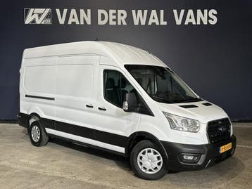 Ford Transit 2.0 TDCI 170pk Automaat L3H3 Euro6 Airco | Navi, Automaat, Stof, Gebruikt, Wit