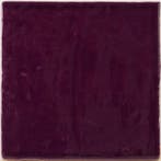 Oud Hollandse handvorm tegels Deep Purple glans paars 13x13, Verzenden, Nieuw