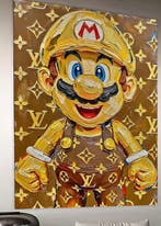 Jacob Hitt - Mario Bros Vuitton Impression [XXL], Nieuw