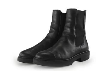 Manfield Chelsea boots in maat 38 Zwart, Verzenden, Zwart, Overige typen, Zo goed als nieuw