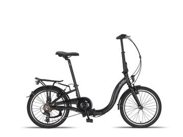 Altec Comfort Vouwfiets 20 inch 6V - Mat Zwart, Fietsen en Brommers, Fietsen | Vouwfietsen, Verzenden, Nieuw, Totaal opvouwbaar