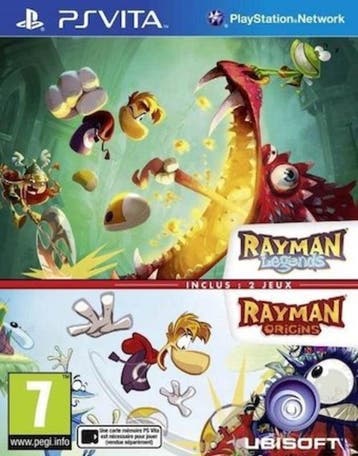 Rayman Legends + Rayman Origins (Buitenlands Doosje), Spelcomputers en Games, Ophalen of Verzenden, Zo goed als nieuw