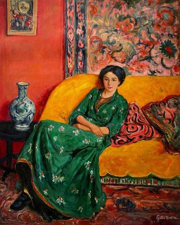 Giulia Montesi (1980) - L’abito verde