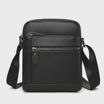 Luxe Heren Leren Schoudertas - Zakelijk & Casual, Meerdere V, Verzenden, Nieuw