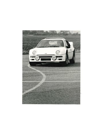 1984 FORD RS200 PERSFOTO, Nieuw, Ford, Author
