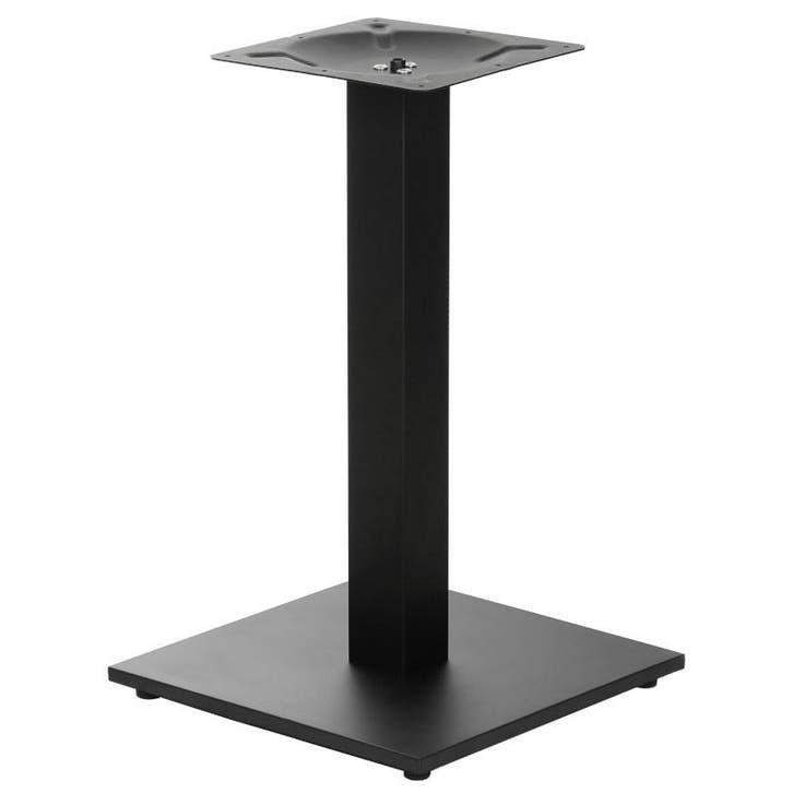 Tafelonderstel | CUBO | Metaal | Zwart | 400x400x720(h)mm, Zakelijke goederen, Horeca | Keukenapparatuur, Nieuw in verpakking