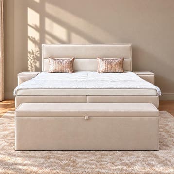 Van Schaik Opbergboxspring Xavier - 160 x 220, Nieuw