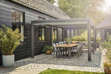 SUNS Maranza terrasoverkapping 720 cm x 350 cm SALE |, Tuin en Terras, Ophalen of Verzenden, Nieuw