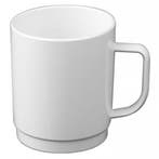 GGM Gastro | (50 stuks) Theekop - 250ml - Wit | GPCG22#SET50, Verzenden, Nieuw, Effen, Kop(pen) en/of Schotel(s)