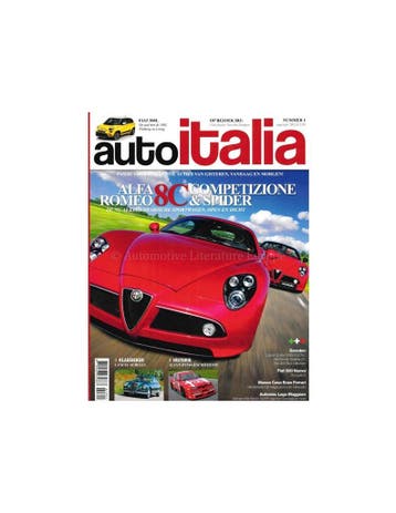 2013 AUTO ITALIA MAGAZINE 01 NEDERLANDS, Nieuw, Author