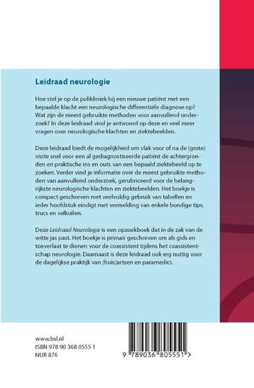 Leidraad neurologie / Leidraad-Reeks 9789036805551 B. Jacobs, Verzenden, Gelezen, B. Jacobs