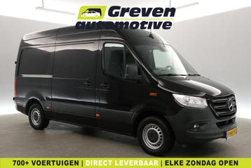 Mercedes-Benz Sprinter 316 2.2 CDI 164PK L2H2 | Airco |, Euro 6, Zwart, Mercedes-Benz, Nieuw