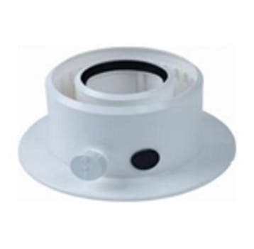Nefit trendline/proline rookgasafvoeradapter 60/100mm, Verzenden, Nieuw