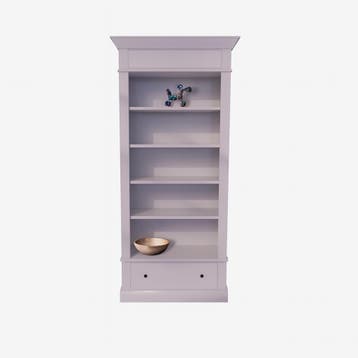 123Kast - Brighton library - boekenkast - demontabel - 85x43, Verzenden, Nieuw