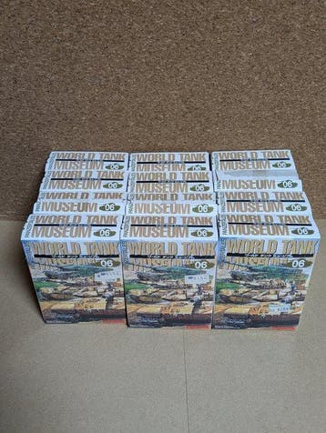 Takara - 1:144 World Tank Museum Vol. 6 - Lot of 12, Nieuw