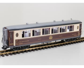 LGB 32650 Salonwagen Fleche dOr No 4015, Metallrader, in..., Hobby en Vrije tijd, Overige typen, Ophalen of Verzenden, Zo goed als nieuw