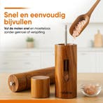 Nevana - Peper en Zoutmolen set - Pepermolen - Zoutmolen -, Ophalen of Verzenden, Nieuw