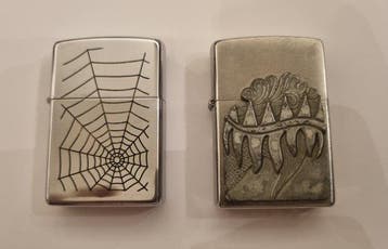Zippo - Aansteker - Staal - (2), Verzamelen, Nieuw