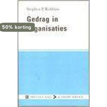 Gedrag in organisaties / Prentice-Hall/Academic Service, Verzenden, Gelezen, S. Robbins