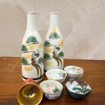 Sakebekers (Kutani, Mino, Maki-e Urushi) - Showa-periode
