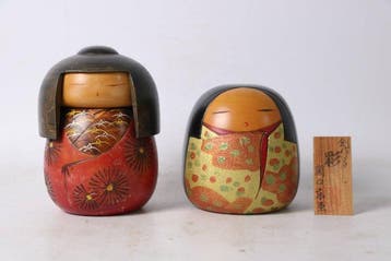 Sekiguchi Toa - Pop Hidamari and Sai Kokeshi Set - Japan