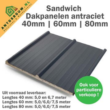 Dakpanelen-Dakplaten nieuwe gelegenheidspartij  A en B keus, Doe-het-zelf en Verbouw, Platen en Panelen, Ophalen of Verzenden