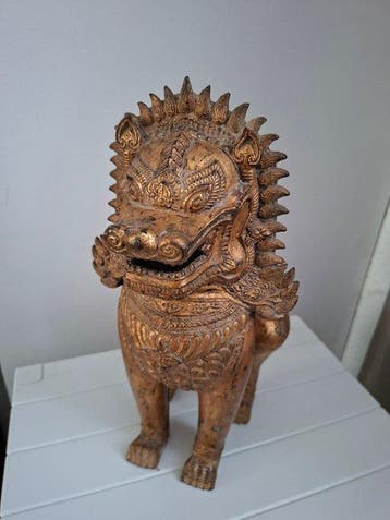 Tempelwachter/Tempelleeuw - Beeld - Thailand (Zonder
