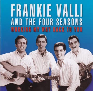 cd - Frankie Valli and The Four Seasons - Working My Way..., Verzenden, Zo goed als nieuw